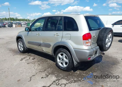 2001 Toyota Rav4 из США, поврежденный, VIN JTEHH20V110054472